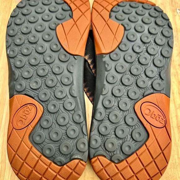 Oboz Black Outdoor Hiking Trail Flip flop Sandel Mens Size 10 - Picture 6 of 7